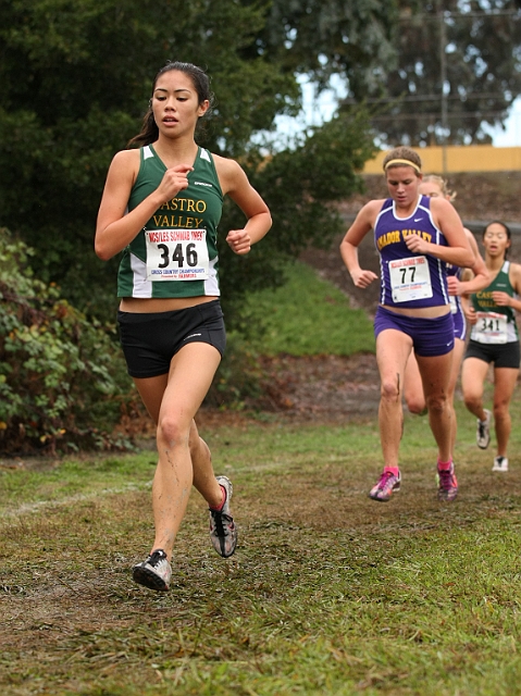 2010NCSXC GD1-1347.JPG - 2010 North Coast Section Cross Country Championships, Hayward High School, Hayward, California